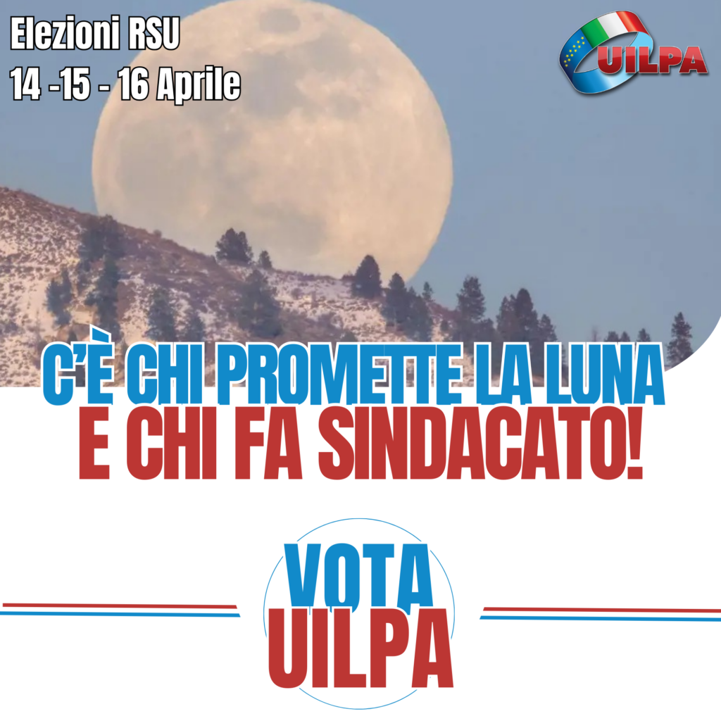 ALLE ELEZIONI RSU 2025 VOTA UILPA