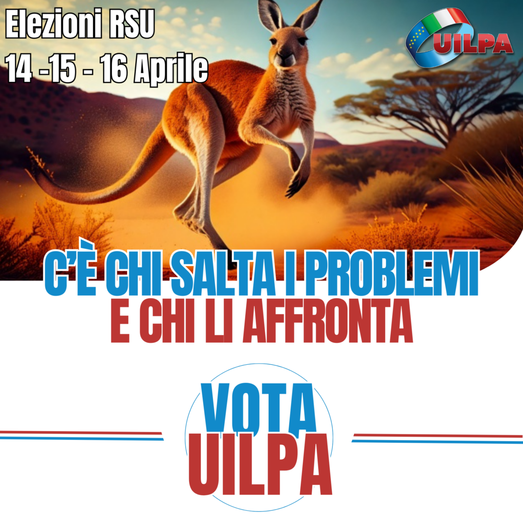ALLE ELEZIONI RSU 2025 VOTA UILPA