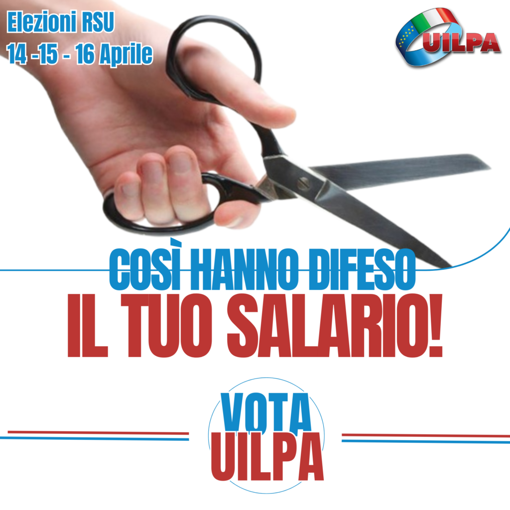 ALLE ELEZIONI RSU 2025 VOTA UILPA