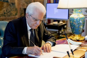 Il Presidente della Repubblica Sergio Mattarella (foto Quirinale)