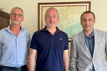 Da sinistra: Massimo Zanetti, Segretario Regionale Uilpa Veneto, il Senatore Andrea Ostellari, Presidente della Commissione Giustizia del Senato, Giuseppe Angelillis, Responsabile del settore Giustizia di Venezia Uilpa Veneto
