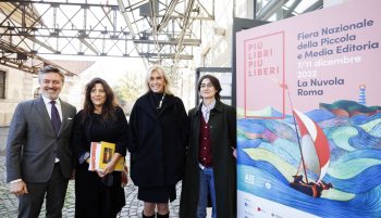 Da sinistra, Fabio Del Giudice, Silvia Barbagallo, Annamaria Malato e Chiara Valerio